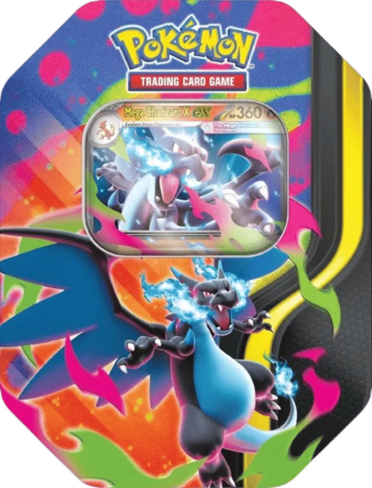Mega Charizard Tin (Mega Charizard X)