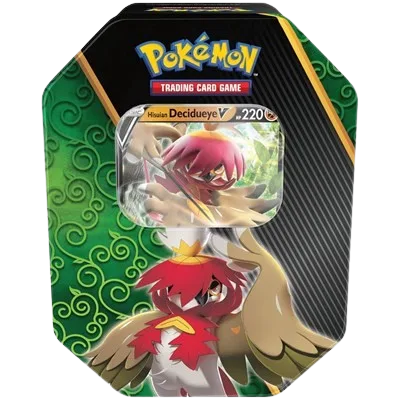 Divergent Powers Tin [Hisuian Decidueye V] (International Version)