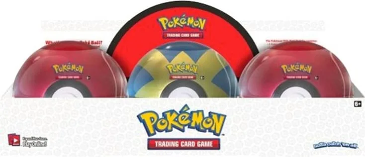 Poké Ball Tin Display (Q4 2018)