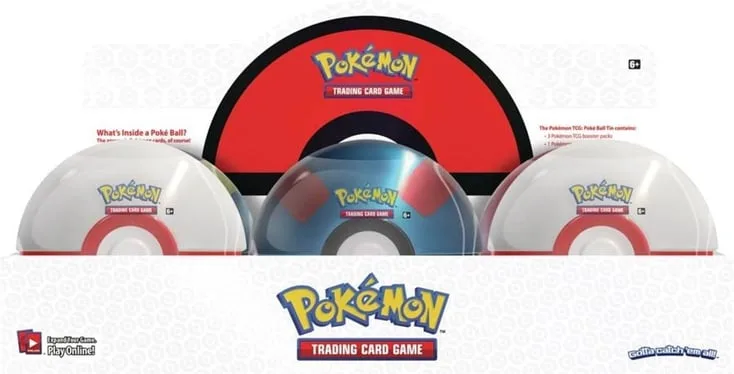 Poké Ball Tin Display (Q3 2019)