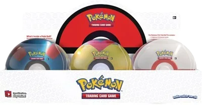 Poké Ball Tin Display (Q1 2021)