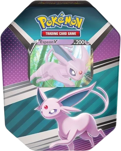 V Heroes Tin [Espeon V] (International Version)