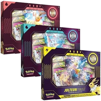 Eevee Evolution VMAX Premium Collection (Set of 3)