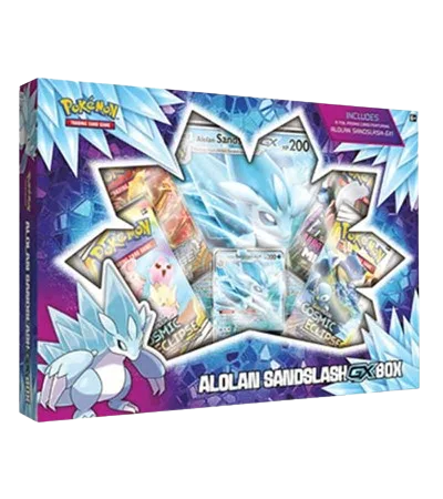 Alolan Sandslash GX Box