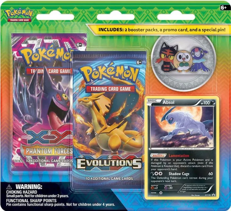 Alola Trio Pin Blister