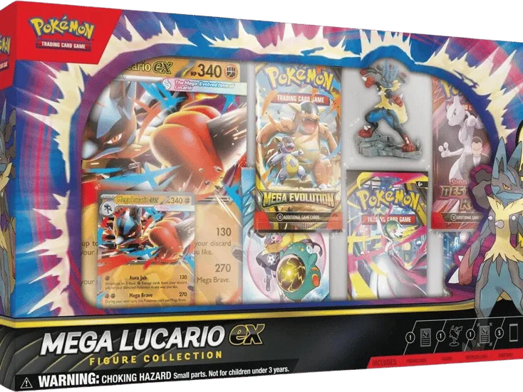 Mega Lucario ex Premium Figure Collection