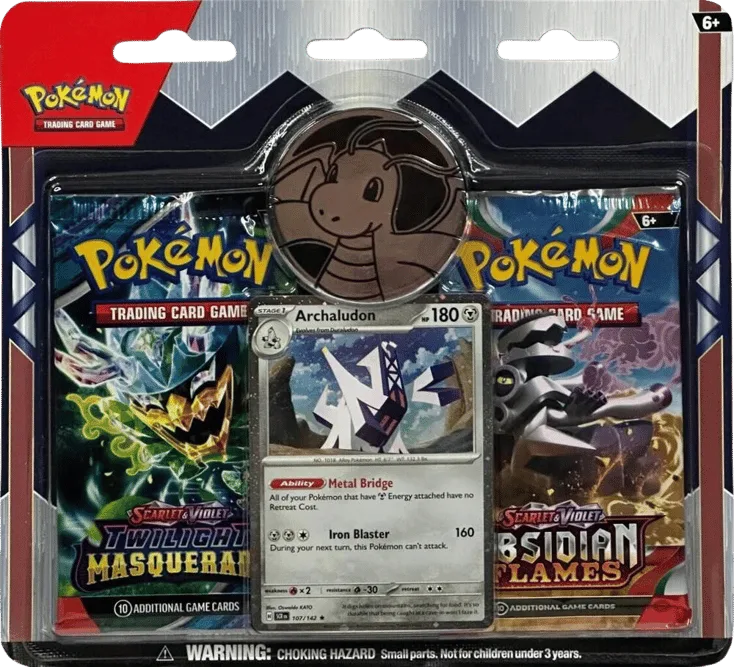 Checklane 2-Pack Blister [Archaludon] (3-tab)