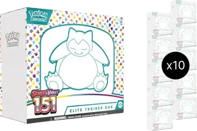 151 Elite Trainer Box Case