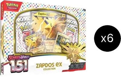 151 Collection Zapdos ex Case